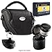 Produktbild KIT MANTONA VARIO DUO schwarz Kameratasche mit separatem Objektivköcher + PATONA Akku für Samsung BP1030 und Samsung BP1130 mit Infochip (neueste Generation 100% kompatibel!) NX200 NX210 NX300 NX300M NX500 NX1000 NX1100 NX2000