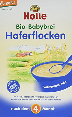 Preisvergleich Produktbild Holle Bio-Babybrei Haferflocken (1 x 250 g)