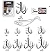 Produktbild Quantum Unisex – Erwachsene Claw Treble Hooks, mat Finish, 2/0