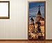 Produktbild Türaufkleber Russland roter Platz Moskau Kreml Tür Bild Türposter Türfolie Türtapete Poster Aufkleber 15A726, Türgrösse:90cmx200cm