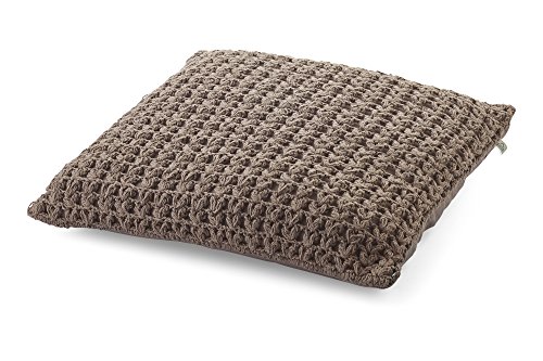 Dutch Decor Turno Kissenbezug, Baumwolle, 45 x 45 cm, taupe - 4