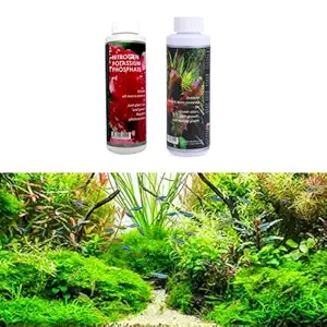 Aquatic Remedies Plant Health Formula,120ML & Plant Food, 120ML Fertilizer Combo