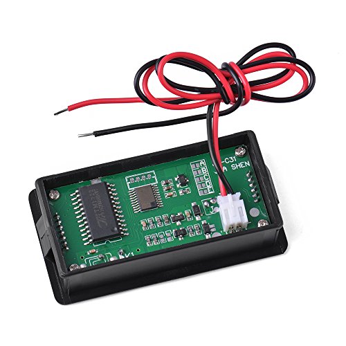 XCSOURCE® Blei-Säure Lithium Li-Ionen Akku Kapazität Voltmeter Statusanzeige 8V-70V Gauge Panel LCD Monitor BI667 - 2