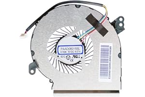 RAKSTORE Laptop CPU Lüfter Kompatibel mit MSI GE62MVR GE72MVR MS-16JC MS-179C Leiser Kühler Lüfter Ersatzlüfter PAAD06015SL N374 N376 (GPU fan)
