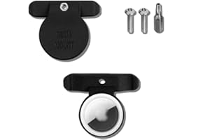 Ninja Mount bikeTag Mount Airtag para sillín de Bicicleta I Fácil localización de su Bicicleta I Universal con Tornillos y Herramientas de Seguridad I para Bicicleta/eléctrica I Made in Germany