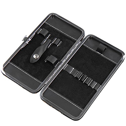 12-teiliges Nageletui Nagelpflege Set für Maniküre und Pediküre inkl. Nagelzange, Nagelknipser, Nagelschere, Pinzette etc. - 3