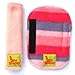 Buggy Snuggle Cerise Fleece Strap Covers (Pink Stripe)