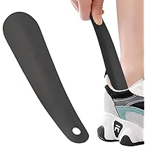 Calzascarpe In Metallo Corto - Acciaio Inox Con Gancio E Corda