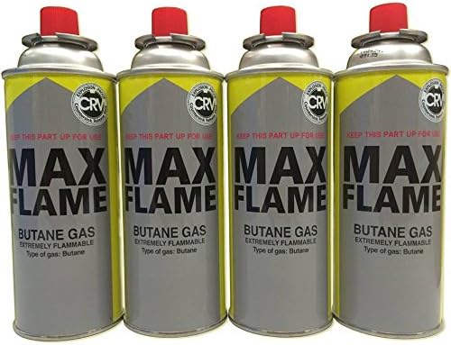 NEW 16 X BUTANE GAS BOTTLE CANISTERS BOTTLES FOR COOKER HEATER BBQ CAMPING 16PC
