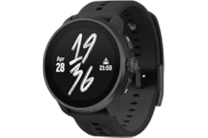 SUUNTO Race S Montre Sport Femme Homme, Tracker d'Activités GPS Running, Bi-Band GNSS, Carte Hors Ligne, Écran Tactile AMOLED, Smartwatch Cardiofréquencemètre Podomètre Altimètre, 13 Jours d'Autonomie