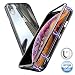 Produktbild Magnetische Hülle für iPhone XS MAX,[Magnetic Adsorption Funktion][Meatll Bumper&Panzerglas Rückseite Cover],Ultra Thin Durchsichtige Phone Case Schutzhülle für iPhone XS MAX- 6.5 Zoll(Schwarz)