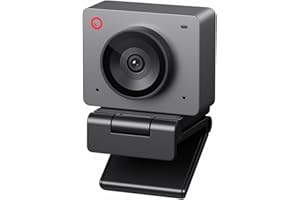 OBSBOT Meet SE 1080P@100 FPS Webcam para PC con sensor de 1/2,8", AI Framing y Autofocus, Modo Belleza, Ligera, Control por Gestos, Staggered HDR, Webcam para Streaming, Reuniones, Gaming (Space Grey)