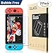 Produktbild Nintendo Switch Schutzfolie Glass, Nintendo Switch Glas Displayschutzfolie für Nintendo Switch 2017 (2er Pack)