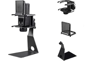 JOYSOG Stoßdämpferhalterung für Neumann U 87 Lewitt LCT 240 PRO Mikrofon, mehrere Mikrofonhalter, Mikrofon, Shockmount Schreibtischständer, Pop-Filter für Neumann U 87 Lewitt LCT 240 PRO