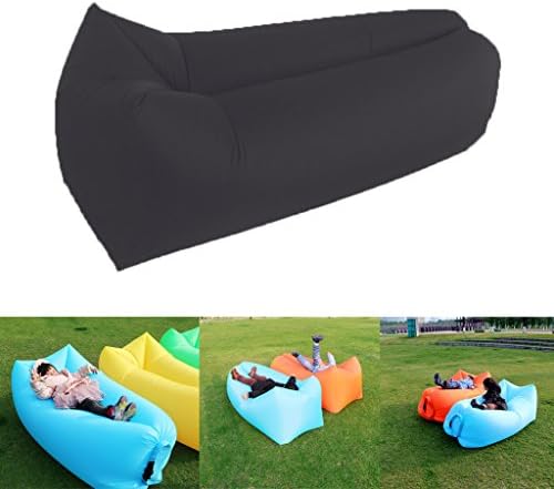 Fast Inflate Recliner for Beach / Outdoor Air Sleep Couch Portable Furniture / Waterproof / Nylon Fabric Bean Bag,for Summer Camping/Beach / Indoor Sleeping / Trampoline