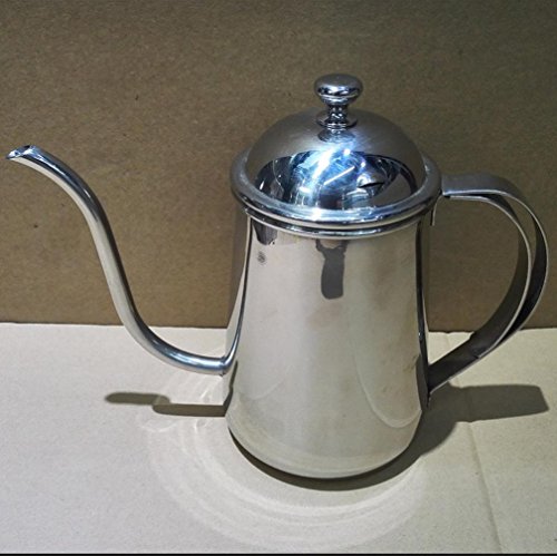 WYFC Frost schlanke Mund Hand Edelstahl Coffee Pot Teekanne Wasserkocher Gericht Topf Tropfen Brauen Topf WYFC Frost schlanke Mund Hand Edelstahl Coffee Pot Teekanne Wasserkocher Gericht Topf Tropfen Brauen Topf Bilder