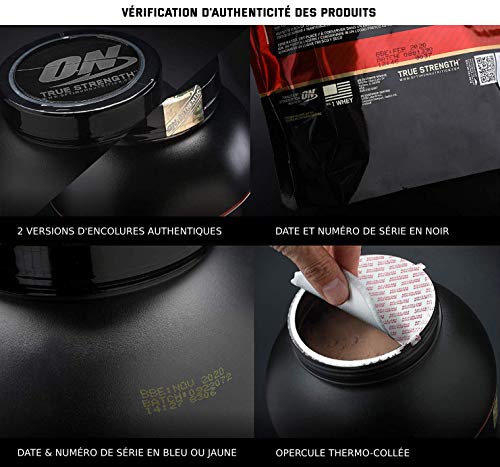 Optimum Nutrition ON Gold Standard 100% Whey Protéine Isolate en Poudre, Proteines Musculation Prise de Masse, Chocolat au Lait, 71 portions, 2.27kg