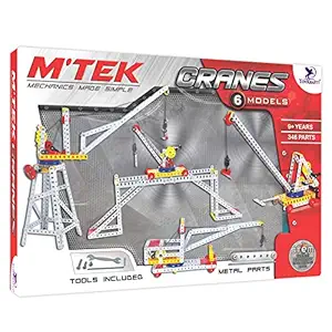 Toykraft: Cranes - Mechanic Toys, Birthday Gift for Boys, Boys Toys 11-12 Years, Toys for 9 Year Old Boys, Engineering Set for Boys