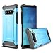 Produktbild Galaxy Note 8 Hülle, J&D [ArmorBox] [Doppelschicht] [Heavy-Duty-Schutz] Hybrid Stoßfest Schutzhülle für Samsung Galaxy Note 8 - Blau