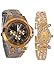 Gypsy Club Analogue Multicolour Dial Couple Combo Watch for Men & Women - GCM166 RS.398.00