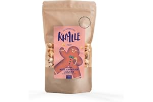 ‎POPKORNDITOREI KNALLE Popkornditorei Knalle - Lebkuchen Weiße Schokolade - knusprig duftend gebacken, handgemacht in Berlin aus besten Zutaten, 100g