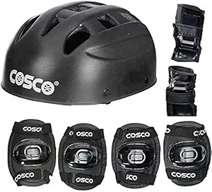 COSCO Protective Kit for Skating, Cycle, Running Protection Kit Skating Guard Combo(Senior)