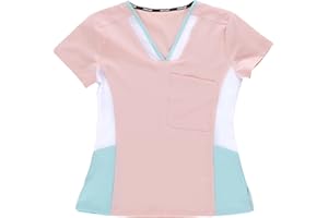 WORK TEAM Workteam Casaca Sanitaria Entallada Mujer, Tejido Elástico. Uniforme Sanitario Médico, Enfermera, Dentista, Estética, Veterinaria. Mujer