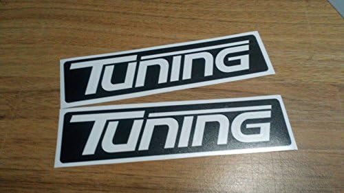2x Tuning Car Decals Mpower Audi BMW SPOILER BUMPER WINDOWS