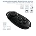 Produktbild OnO® Drahtlos Gamepad Fernbedienung für 3D-VR-Brille Google Karton Selfie Kamera Shutter Wireless Mouse Music Player für iPhone iPad E-book Tablet PC-TV Schwarz