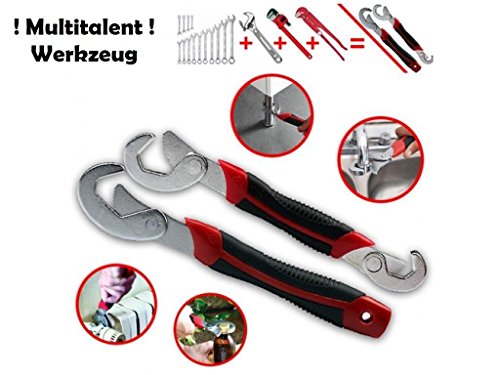 Neu!!! Heissman Magic 2'er Set Universal Schraubenschlüssel Maulschlüssel