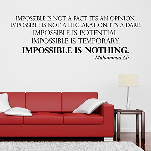 Preisvergleich Produktbild Wall Impact Aufkleber Impossible
