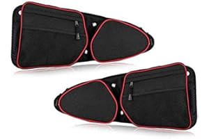 ELR Juego de 2 bolsas de puerta lateral UTV para Polaris RZR, UTV con rodillera para 2014-2019 RZR XP4 1000, 2014-2019 XP1000, RZR Turbo, 2015-2019 RZR 900