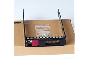 Heretom 3.5 Pouces Disque Dur Plateau LFF SAS SATA Tray Caddy Caddie Palette Support pour Serveur HP Proliant ML350 ML110 DL325 G10 Gen10