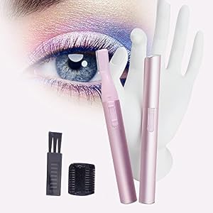 Finlon Electric Eyebrow Trimmer Women Facial Trimmer Shaver Remover Trimmer Face Lady Body Razor Bikini Line Styling Kit… - Image 6