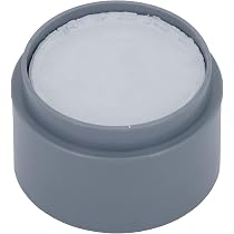 Grimas Wasser-Make-up 15 Ml – Hellgrau, Für Gesicht & Körper, Professionelle Schminke