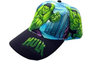 ILS I LOVE SHOPPING Chapeau avec visière Garçon/Enfant Casquette de Baseball Réglable pour Avengers Hulk, Paw Pat Hulk, taille unique