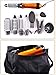 Surker Professional Hair Dryer Set 1000W 9-in-1Electric Multifunctional Curing Irons Hair Straightener & Curler Styling Tools