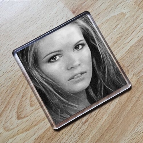 SEASONS ELLE MACPHERSON - Original Art Coaster #js002