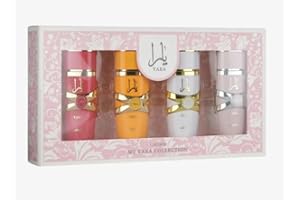 ALAFFAN Yara Collection Eau de Parfum - Set regalo da 25 ml, 4 pezzi