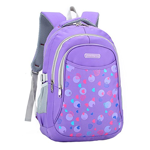 Mochila Niña Mochilas escolares Impermeable de morrales de Multi-Función Viajes Volver Packs GudeHome