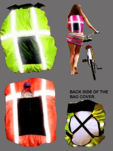 BAG COVER WATERPROOF HI VIZ (YELLOW HI VIZ)