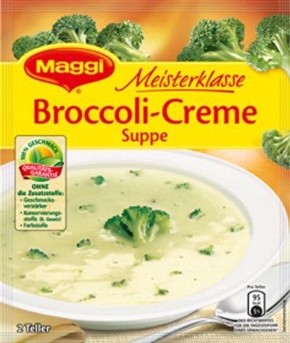 Preisvergleich Produktbild Maggi Broccoli-Cremesuppe, 2Teller, 27er Pack (27 x 500 ml)