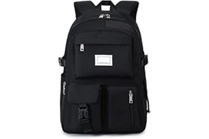 DBLWIN Girls Backpack School Bags, Large Capacity Rucksack Secondary Middle High School Multi-Pocket Waterproof School Backpacks for Children Teen Girls