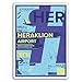 Produktbild DestinationVinyl 2 x 10cm Flughafen Heraklion Vinyl-Aufkleber - Kreta Griechenland Reise-Aufkleber # 17402 (10 cm groß)