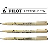 Monami Calligraphy Pen / Pen Khat / 1.0mm 2.0mm 3.0mm Black 1pc...