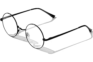 KANASTAL Occhiali Luce Blu Computer Uomo Donna Metallo Riposo Riposanti Lenti Trasparenti anti Affaticamento Blue Light Glasses Per Gioco/Gaming/TV/PC