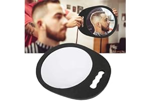 ZYYINI Beauty Salon Mirror, Professional Handheld Drop Resistance Makeup Cosemetic Mirror Salon Barbers Hairdressing Back Rearview Mirror for Barber Shops