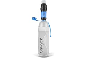 SAWYER Squeeze Water Filtration System, Cnoc Premium 1 Litre Bottle
