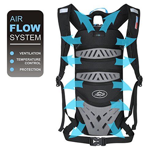 Local Lion 10L Damen Herren Wasserdicht Professionell Kleiner Fahrradrucksack Outdoor Sportrucksack Rucksack Radsport Trinkrucksack Ultraleicht - 3