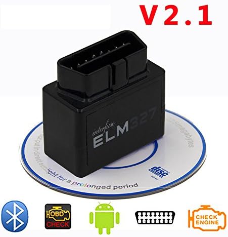 DLSEAUTO New V2.1 ELM327 Bluetooth 2.0 Diagnostic Tool Supports Multi-Protocols Auto OBD2 Code Reader ELM 327 Work For Android OBD Tool